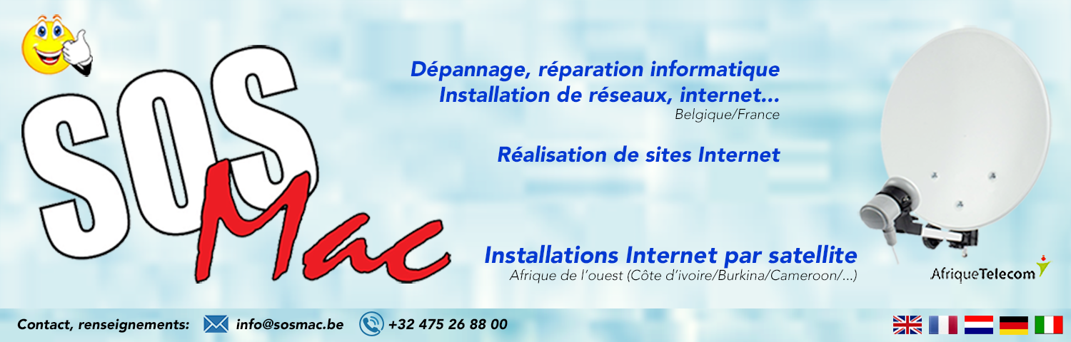 SOSMac — dépannage informatique et aéromodélisme